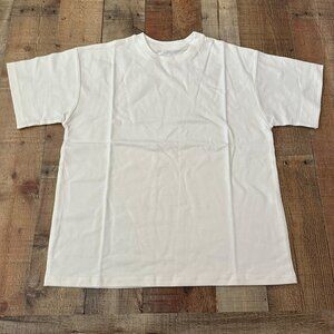 Velour 290 cream tshirt men's medium